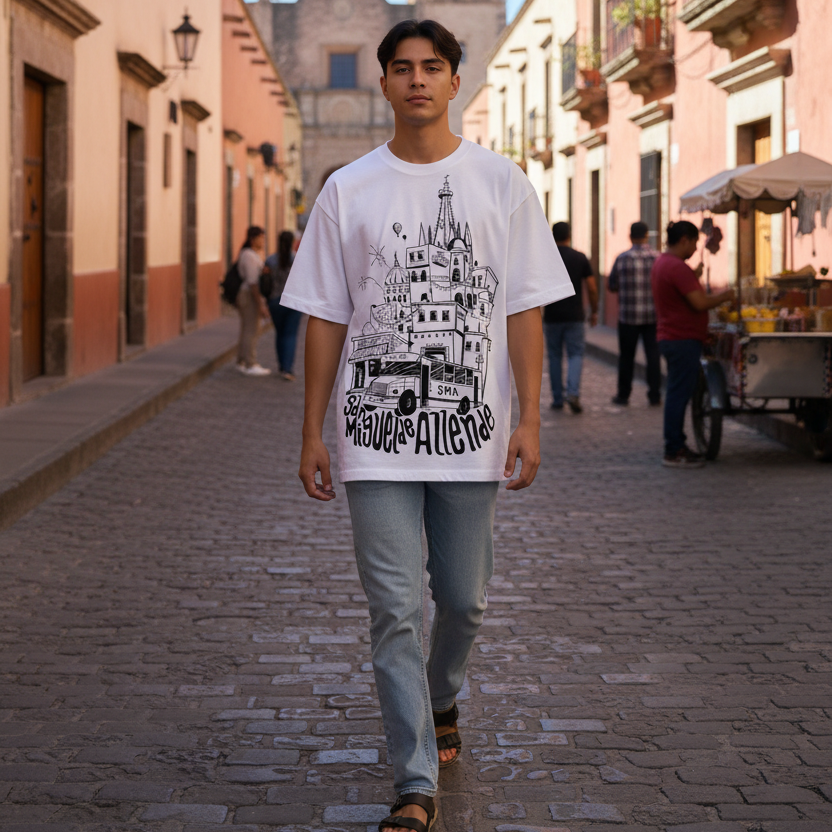 Foto lifestyle - Playera puesta